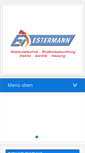 Mobile Screenshot of estermann-gmbh.de